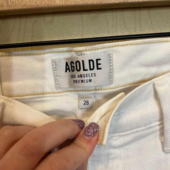 NWT Agolde Sophie Petite Hi Rise Skinny Crop - Picture 2 of 4